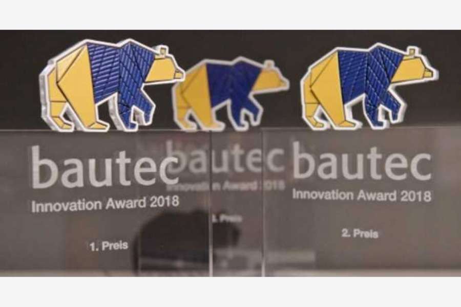 Gesucht: innovative Produkte und Systemlösungen aus dem Bereich des Bauens. Anmeldefrist für den bautec.Innovation Award: 1.07. bis 1.10.2019.