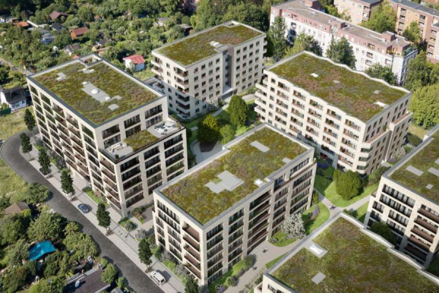 Das Maximilians Quartier mit seinen 973 Wohnungen liegt in Schmargendorf, einem Ortsteil im Bezirk Charlottenburg-Wilmersdorf.