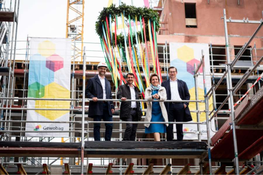 Das landeseigene Wohnungsunternehmen Gewobag errichtet mit Projektpartnern 111 bezahlbare Wohnungen. BILD: CITYPRESS