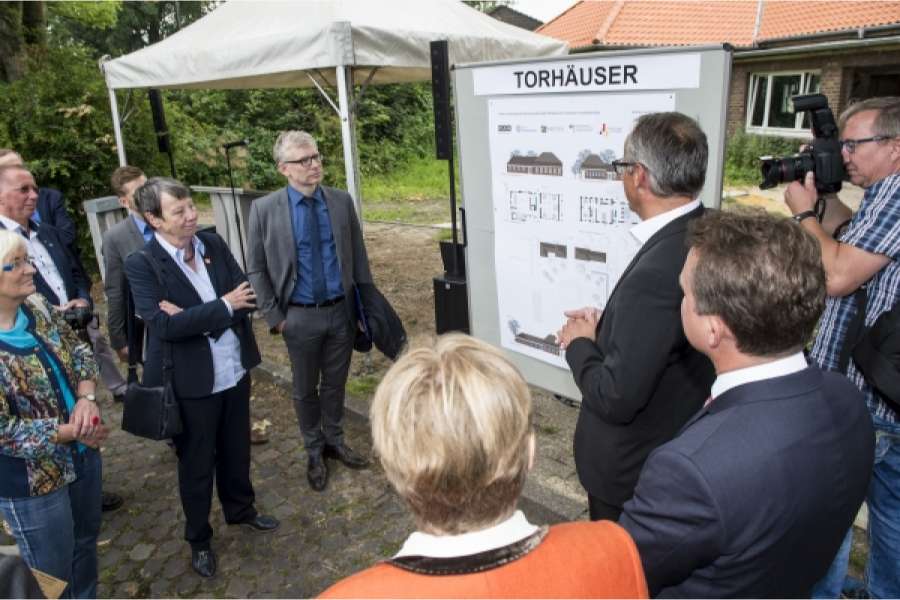 Vorstellung des Torhäuser Projektes. Foto: Stadt Herten