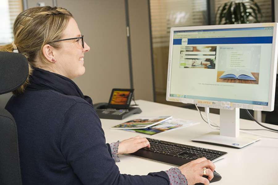 Die Allbau GmbH in Essen bietet ihren Mietern ein Portal und eine App für Meldungen und Anliegen. BILD: ALLBAU GMBH
