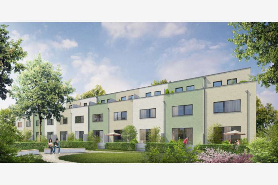 Neubauvorhaben Ludwigsfelde. Die Stadt und Land Wohnbauten-Gesellschaft mbH übernimmt das Neubauprojekt nach der Fertigstellung schlüsselfertig von dem in Berlin ansässigen Immobilienprojektentwickler LABORGH Investment GmbH. FOTO: ioo Elwardt & Lattermann Gesellschaft von Architekten