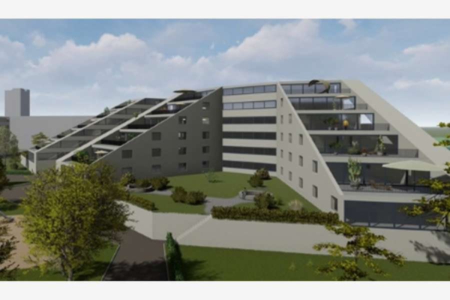 Der Wohncampus soll zwölf Stadtvillen und Wohnhäuser mit circa 30.000 Quadratmetern Wohnfläche umfassen. BILD: Visualisierung Tempus