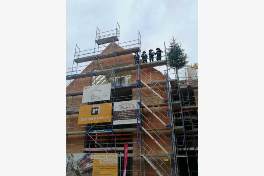 Der Neubau der WB-LB wird errichtet im Energiestandard KfW 55 und erhält einen Fernwärmeanschluss. FOTO: Wohnungsbau Ludwigsburg GmbH