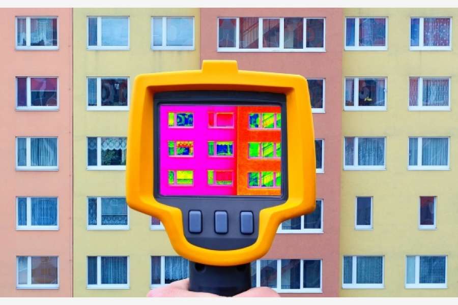 Wie gut ist das Haus bereits gedämmt? Erst messen, dann Effektivität von Wärmeverbundsystemen ausrechnen, dann sanieren. FOTO: AdobeStock/ Hamik