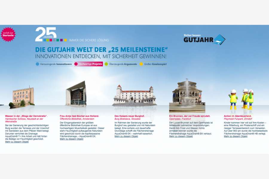 Ein Gewinnspiel zum Jubiläum hat das Fachunternehmen für Drainage gestartet. Foto: Gutjahr
