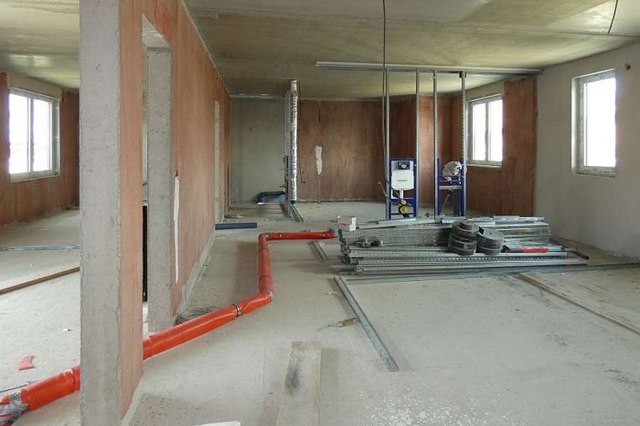 So weit ist der Rohbau in Delitzsch zwar noch nicht. Aber, die Unitas eG hat natürlich auch andere Neubauprojekte, wie hier in Leipzig. Foto: WG UNITAS eG Wohnungsgenossenschaft UNITAS eG