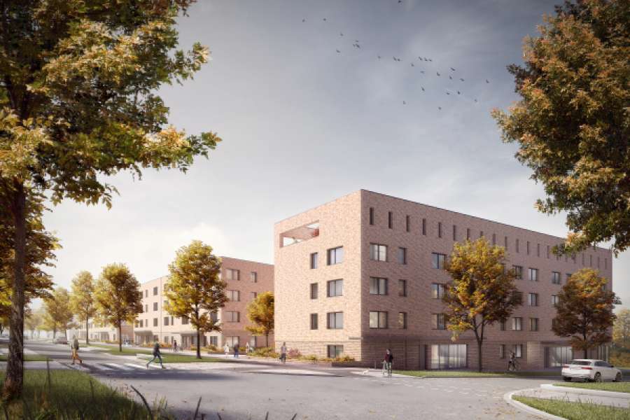 Hanova Neubau Visualisierung Kronsrode. FOTO: Matthias Harms