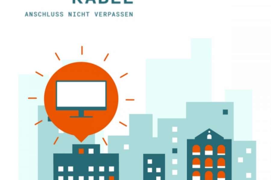 Die Initiative „Digitales Kabel“ bezieht die Wohnungswirtschaft ein bei Fragestellungen rund um die Umstellung von analog auf digiatl-TV. Screenshot https://digitaleskabel.de/