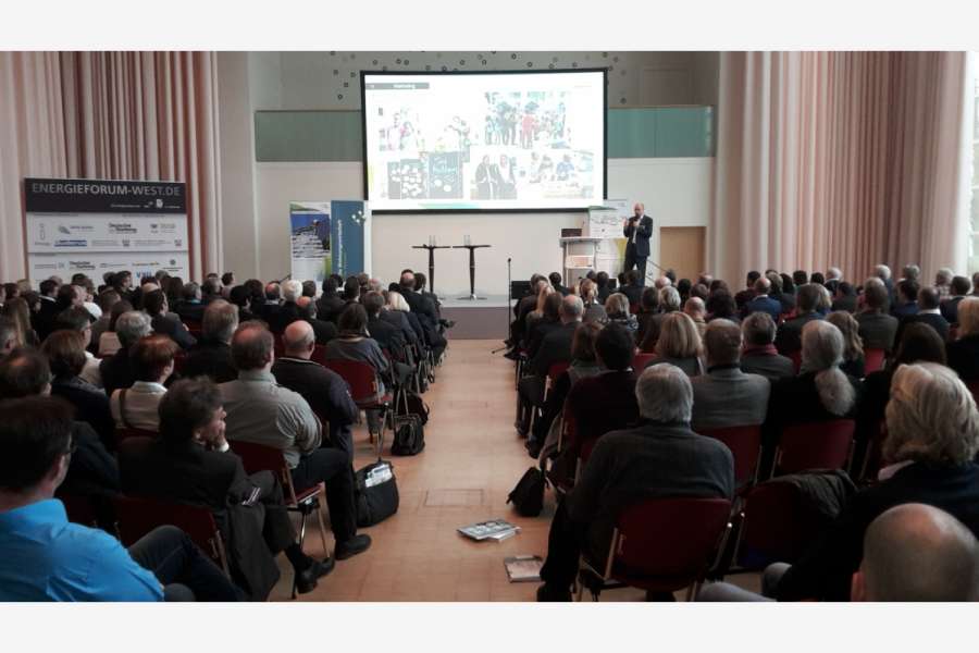 Auditorium der Energiekonferenz West. Foto: Engelbrecht