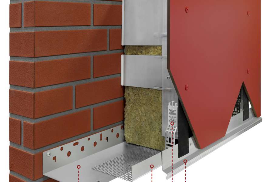 Flexibles Lüftungssystem für die Fassade, Foto: Protektorwerk