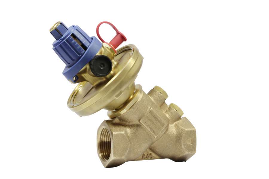 Der Strangdifferenzdruckregler Kombi-Auto für den dynamischen hydraulischen Abgleich, Foto: Honeywell