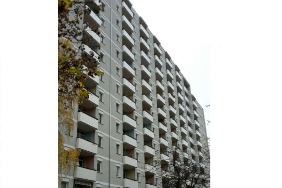 Ein ähnlich aussehendes Haus in Berlin-Kreuzberg wechselt den Besitzer. Die Gewobag übernimmt den 15-Geschosser von der Deutschen Wohnen. FOTO: M.Eisinger