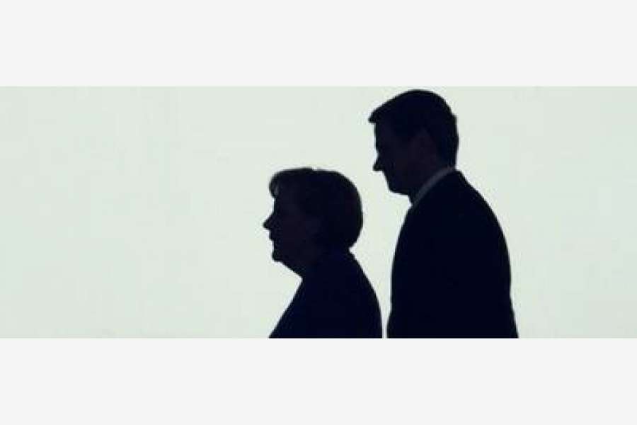 Ungefähr Merkel-Westerwelle-(Ver)Schnitt