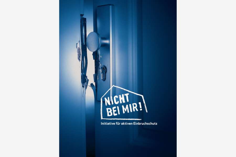 Die Initiative gibt Tipps zum wirksamen Schutz vor Einbrüchen. Foto: Initiative "Nicht bei mir!"