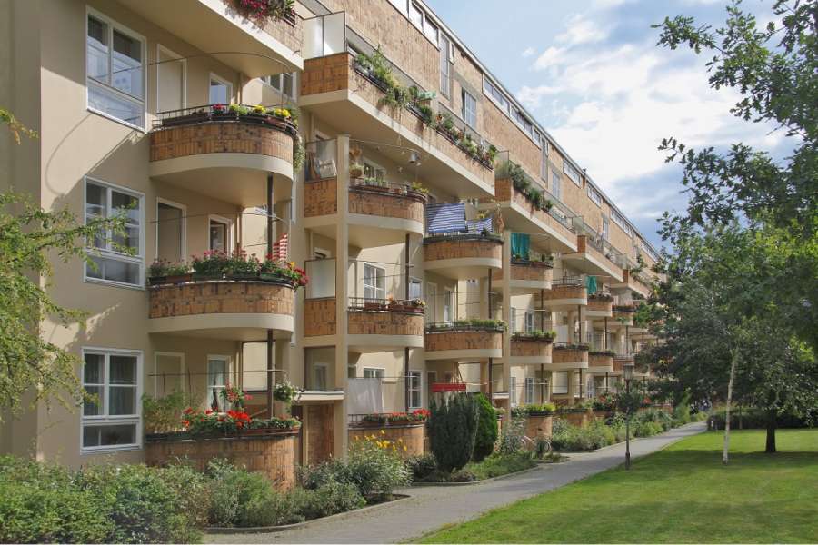 Quartier der Deutsche Wohnen in der Siemensstadt in Berlin. Foto: Deutsche Wohnen