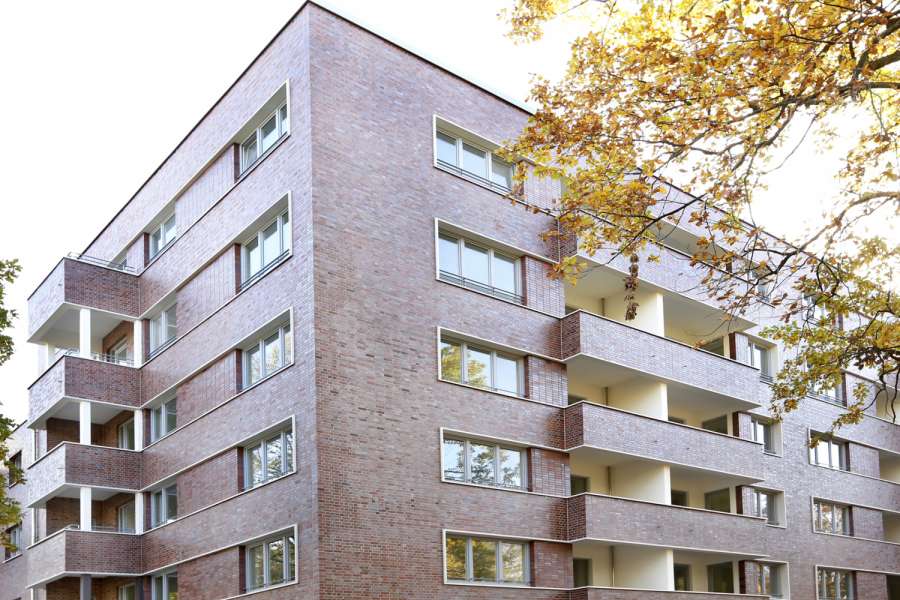 70 senioren- und behindertengerechte Wohnungen entstanden im Rungehaus. Foto: SAGA WG