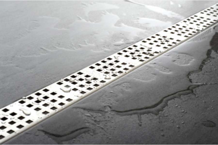 Die Duschrinne ist ideal für barrierefreie Duschen geeignet, Foto: Dural