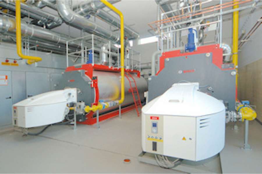Blockheizkraftwerke (BHKW) sorgen für günstigen Quartier-Strom der Gewobag-Mieter. Foto: Gewobag