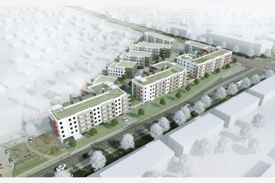 Visualisierung DEGEWO/TAFKAOO ARCHITECTS