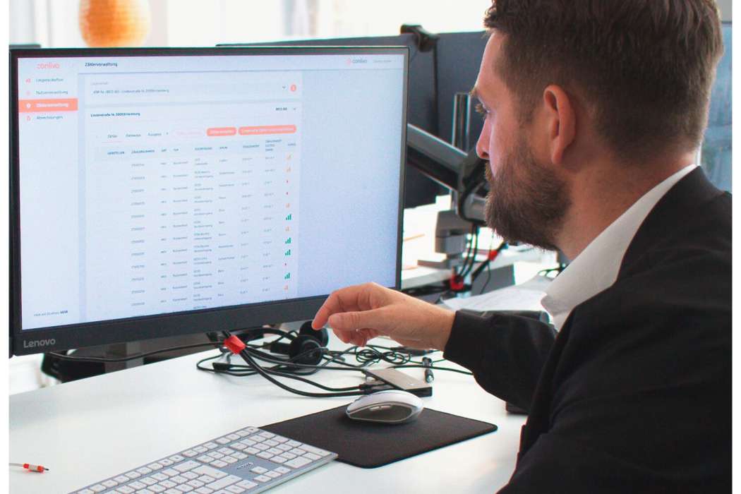 Mithilfe einer Software für die Selbstabrechnung sehen Verwalter alle Zählerwerte in einem Dashboard. Bild: Conlivo 