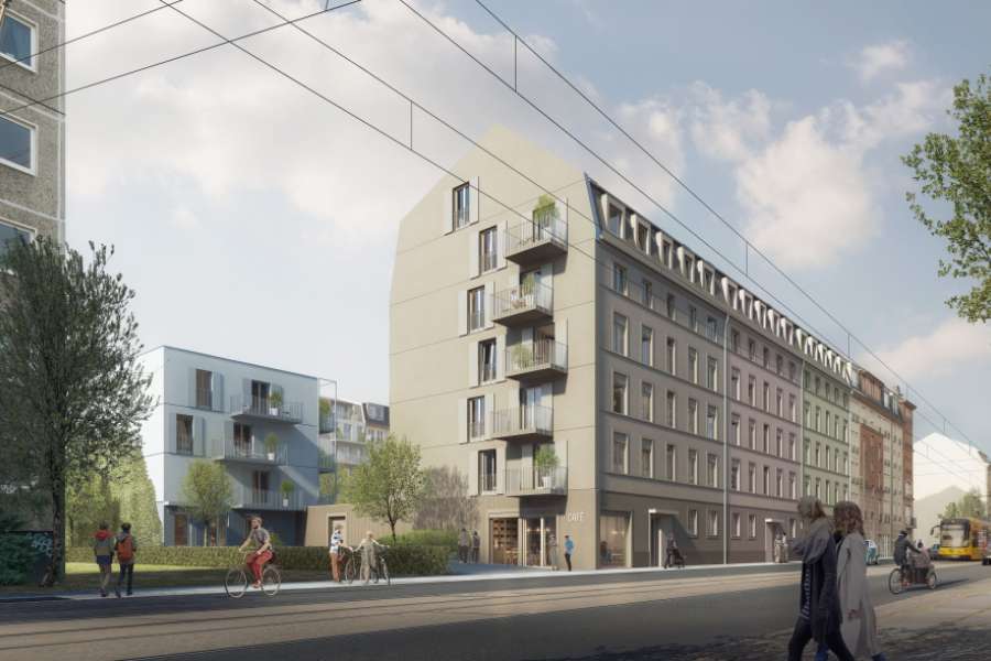 Visualisierung Lyra-Quartier. BILD: AOC Immobilien AG