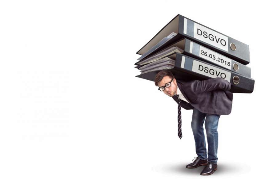 Die bürokratische Last des Datenschutzes. Foto: photoschmidt/stock.adobe.com