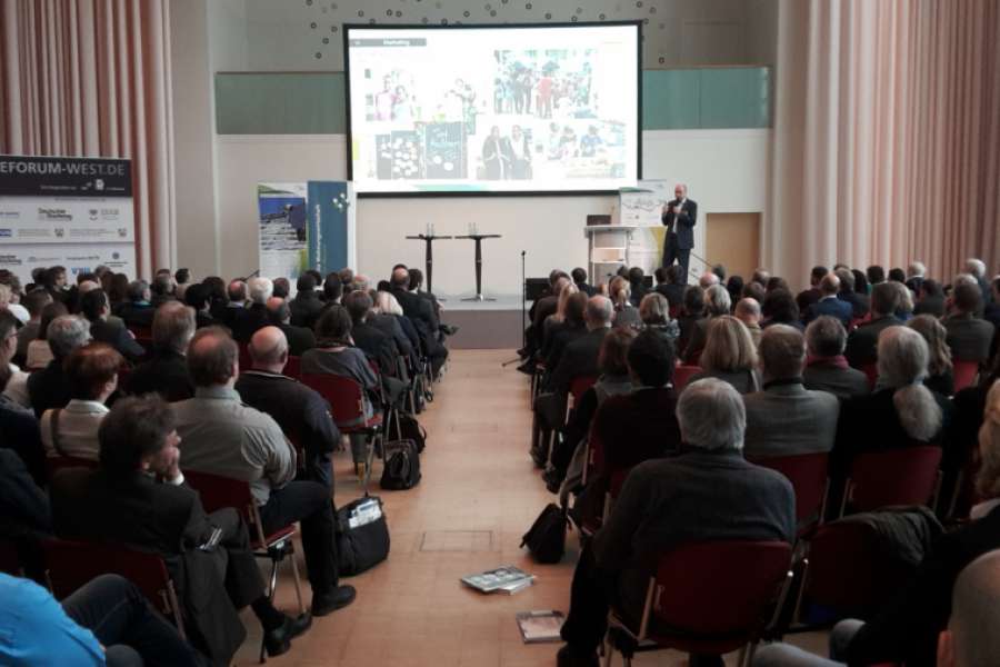 Auditorium der Energiekonferenz West. Foto: Engelbrecht