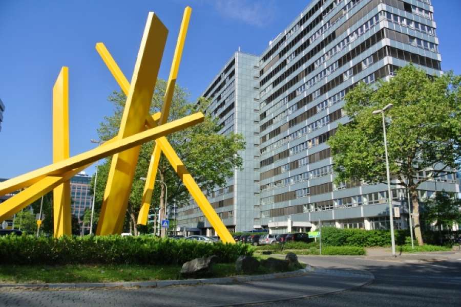 Gebäude des Bundesamts für Wirtschaft und Ausfuhrkontrolle (BAFA) in Eschborn. FOTO: BAFA/Michael Rostek