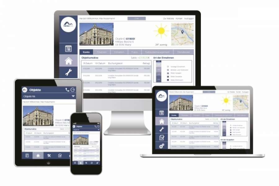 SCREENSHOT IMMOVEO HAUSVERWALTER-APP