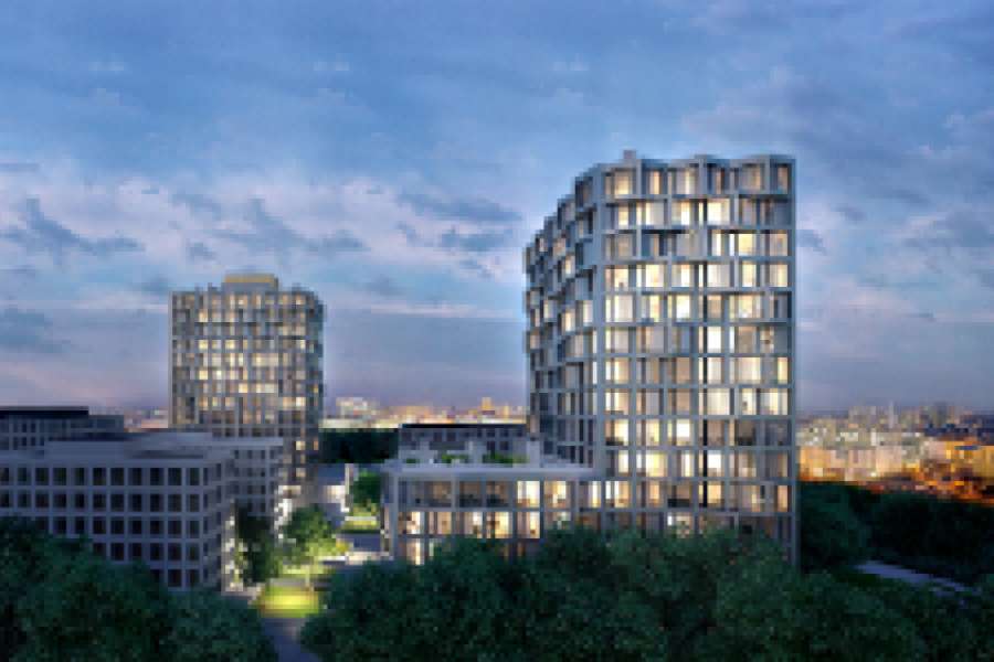 Im Sommer 2016 sollen die Tower in München fertig sein. Foto: LBBW