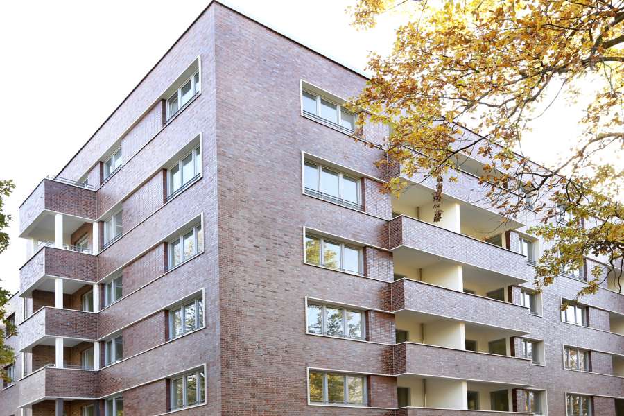 70 senioren- und behindertengerechte Wohnungen entstanden im Rungehaus. Foto: SAGA WG